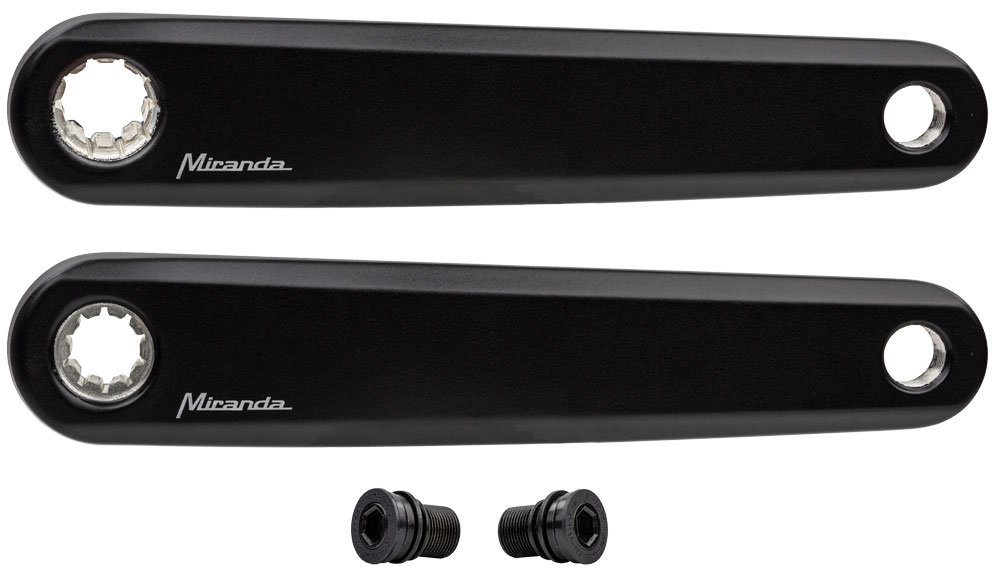 Miranda Delta ISIS Alu Zwart set 170mm (8715957524845)
