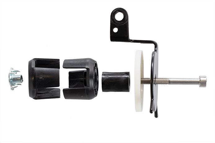 Riese&müller R&M Koplamp houder voor Tapered vork (VBK0340) (2181007591666)