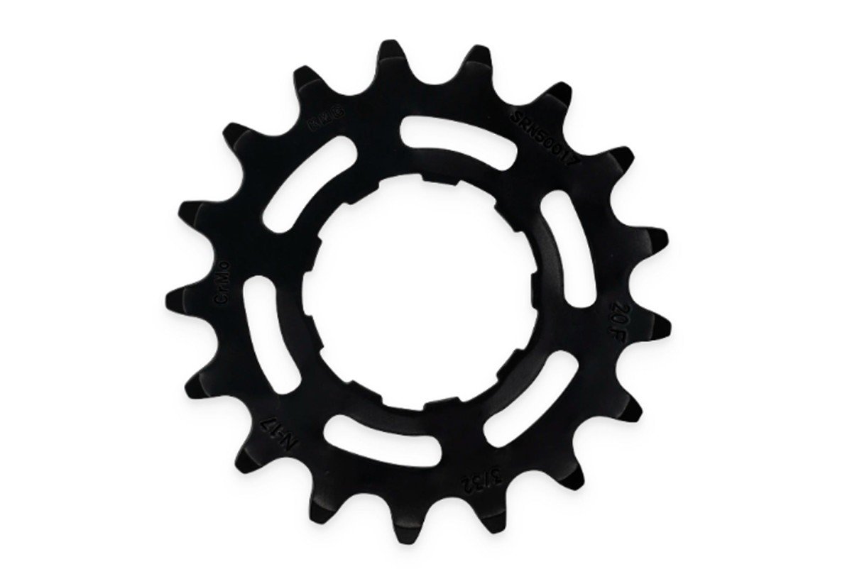 KMC Tandwiel Enviolo 17T Chromoly zwart 3/32" (8719325812107)
