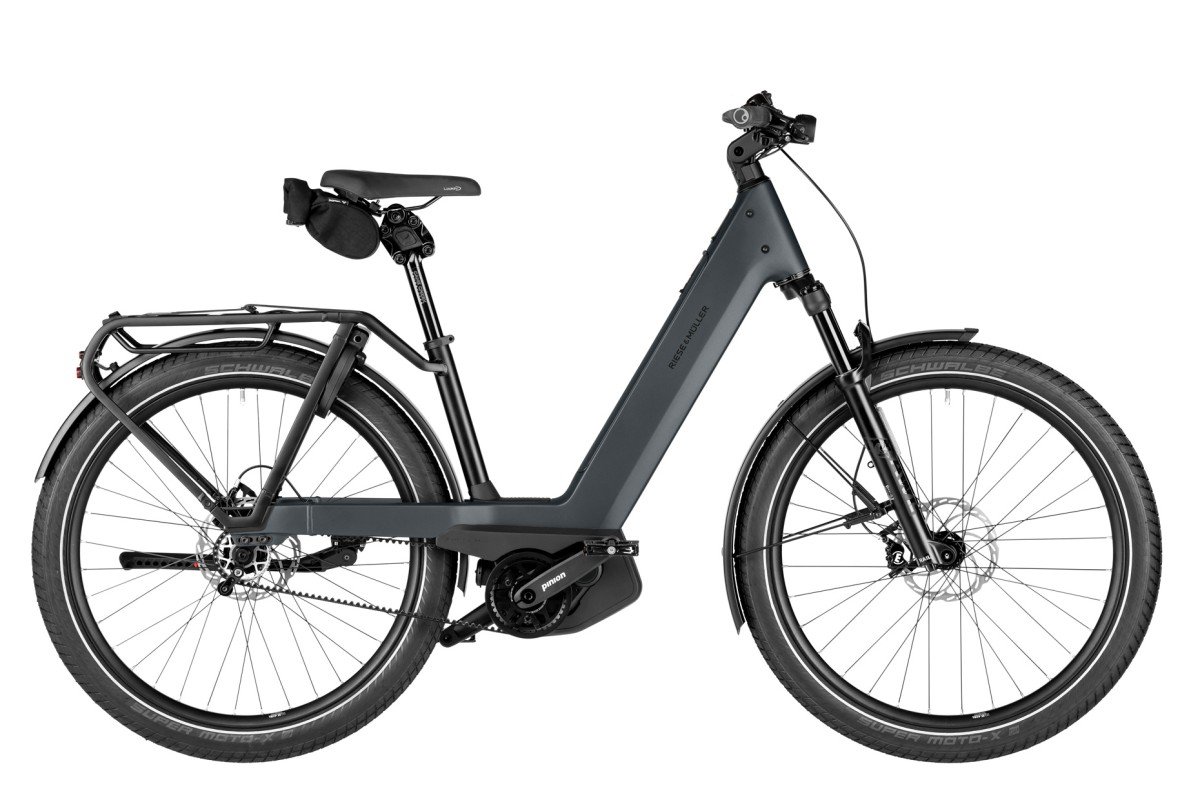 Riese und müller RIESE UND MÜLLER Nevo5 pinion T Slate Grey 45 cm n5 45cm 45 cm n5 2026 (4070477105306)
