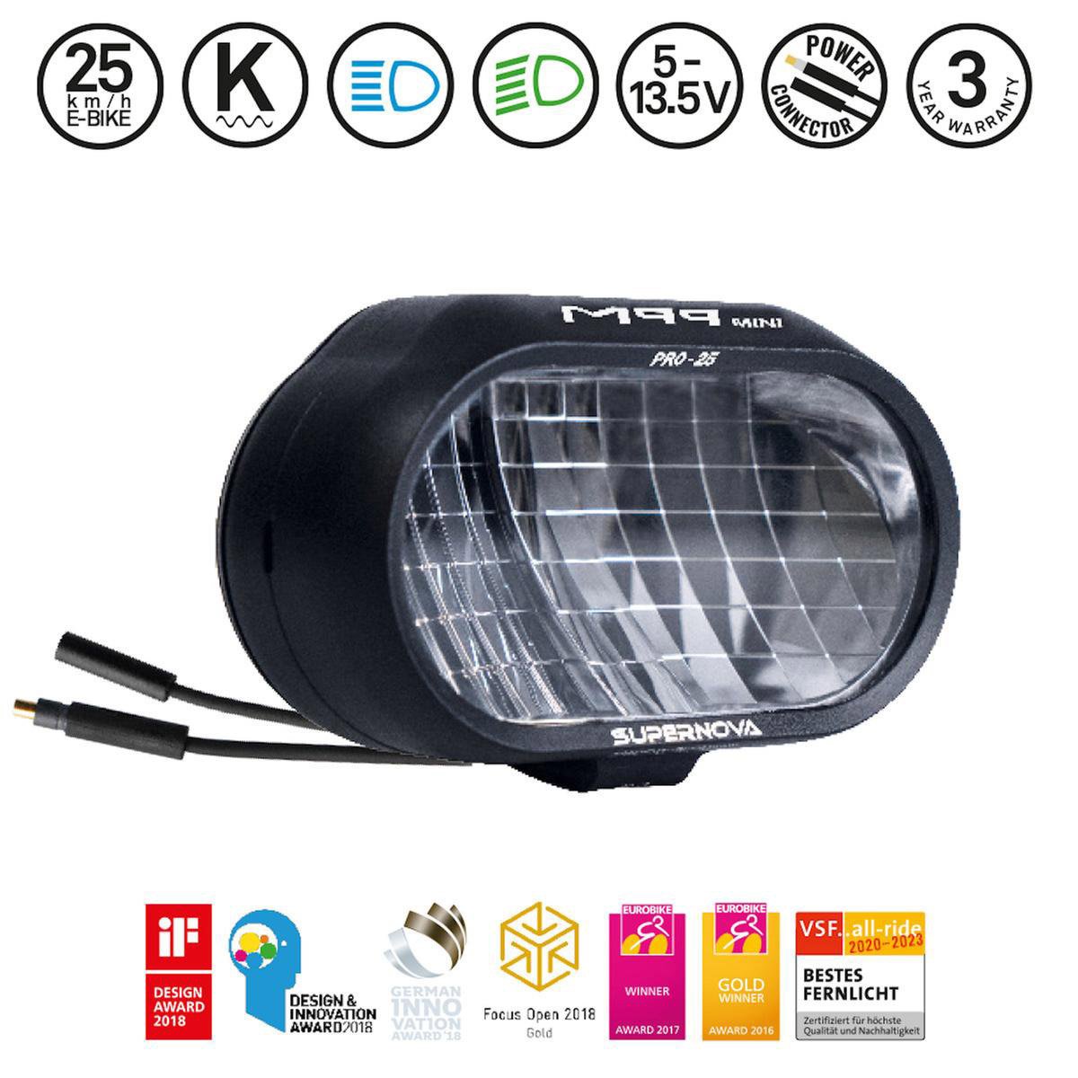 Supernova Koplamp M99 Mini Pro 25km (4260224791481)