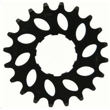 KMC Tandwiel Enviolo 17T Chromoly zwart 3/32" (8719325812107)
