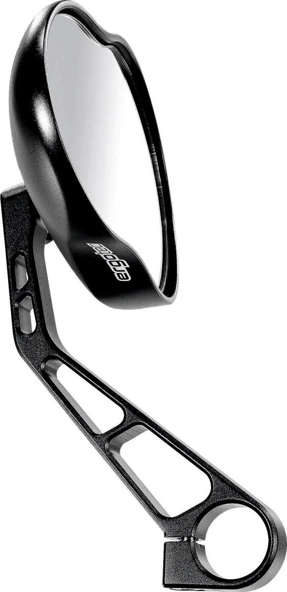 Ergotec spiegel M-99 aluminium E-nummer zwart zand (4016538092260)