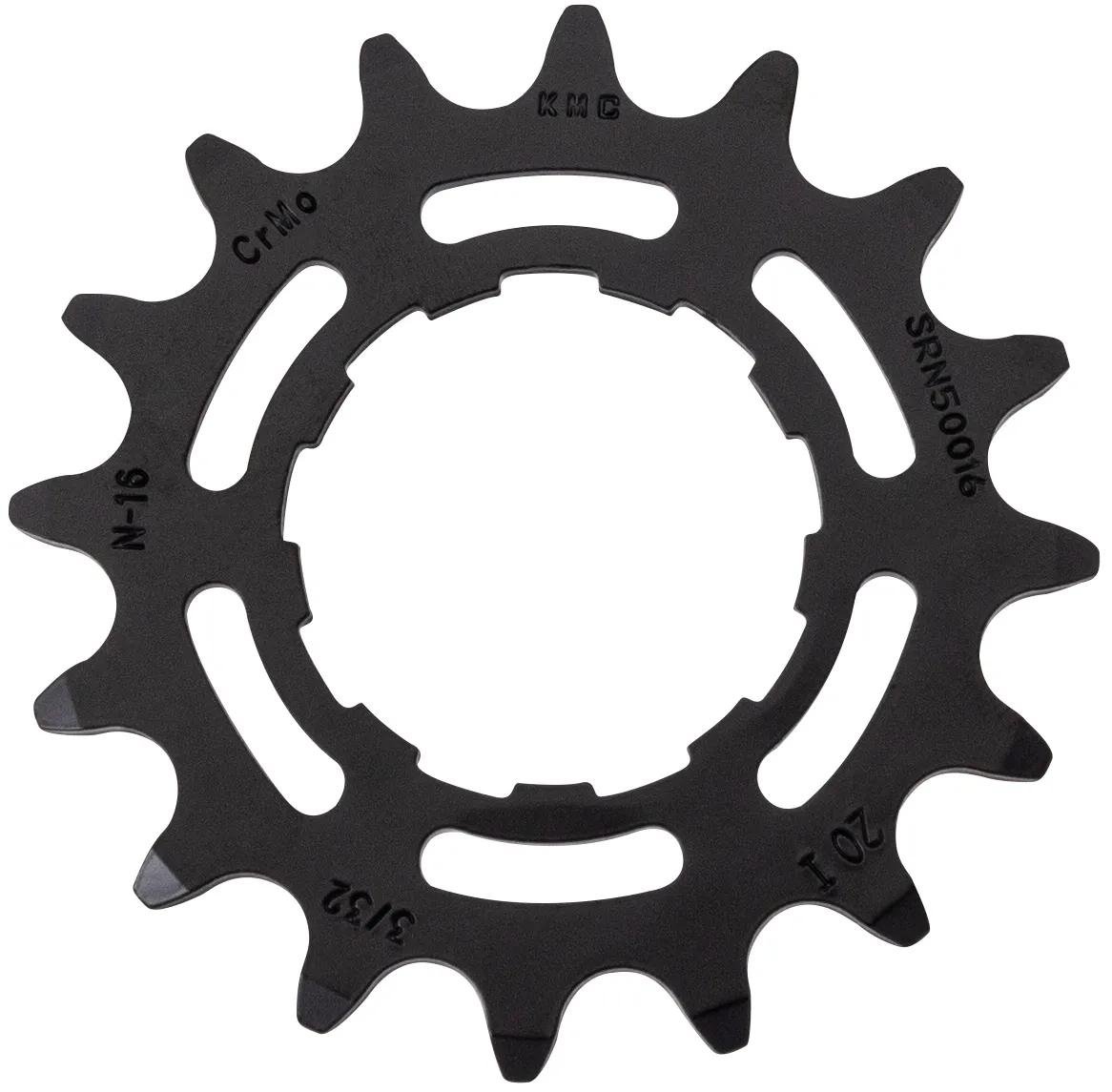 KMC Tandwiel Enviolo 16T Chromoly Zwart 3/32" (8719325812091)