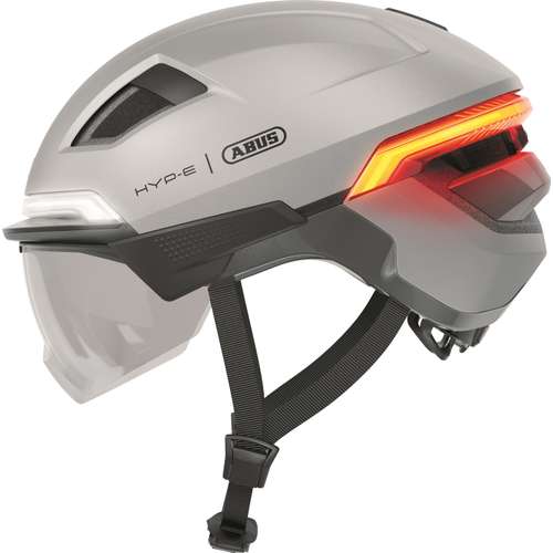 Abus Smart Helm Hyp-E Ace Gleam Silver L 57-61cm (4003318943188)
