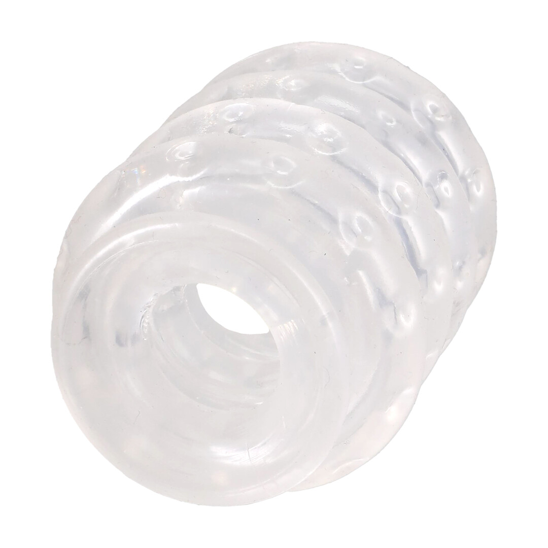 Doc johnson Ball Stretcher Multi-Ring System - Clear (782421098438)