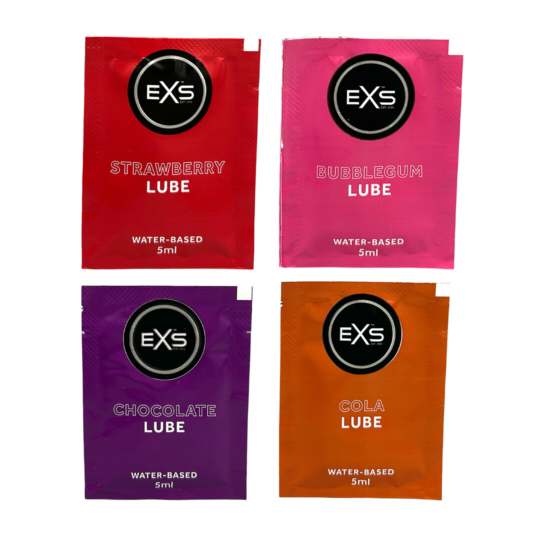 EXS Clear Lube Smaak - 5 ml Sachets - 100 Stuks (5027701004682)