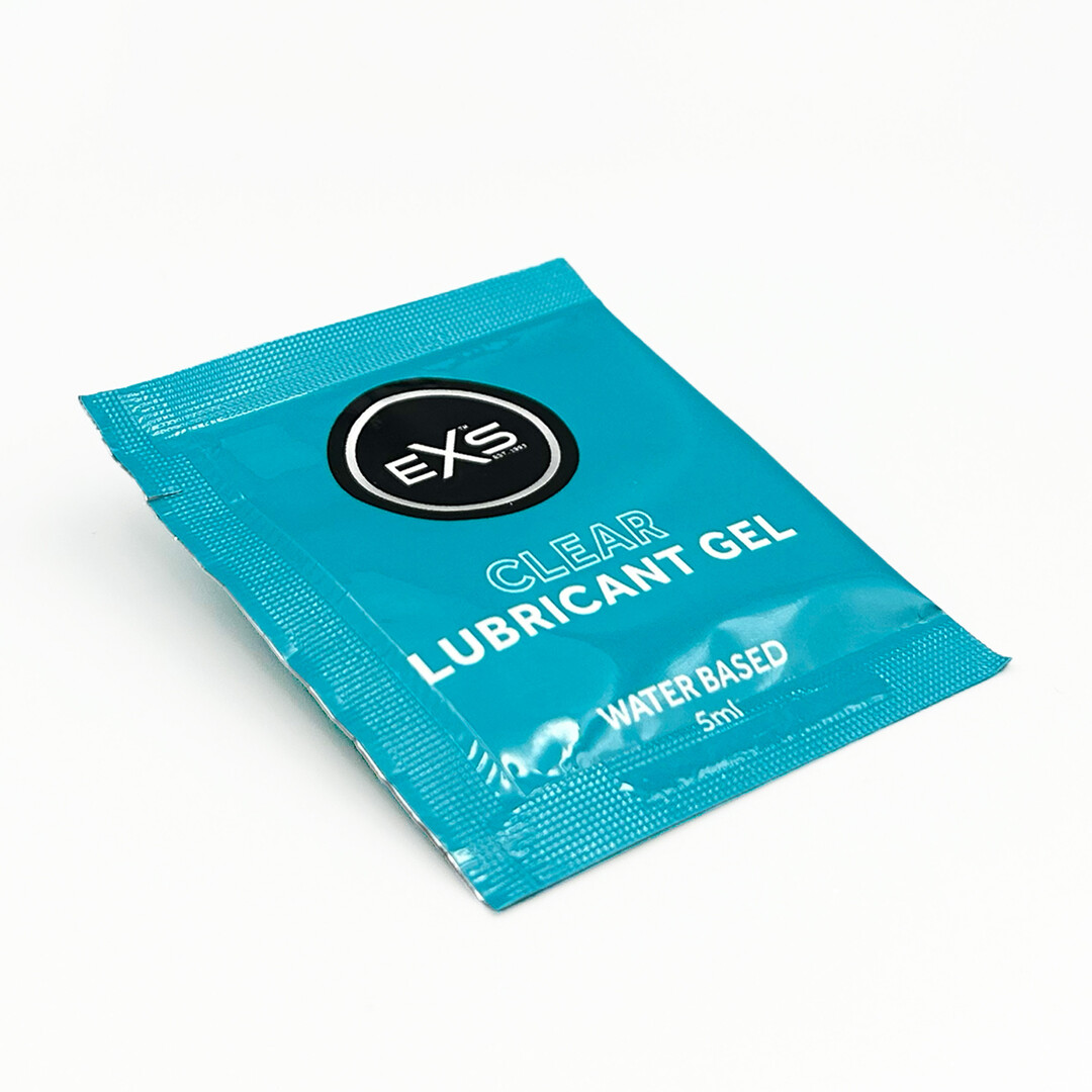 EXS Clear Lube - 5 ml Sachets - 100 Stuks (5027701009779)