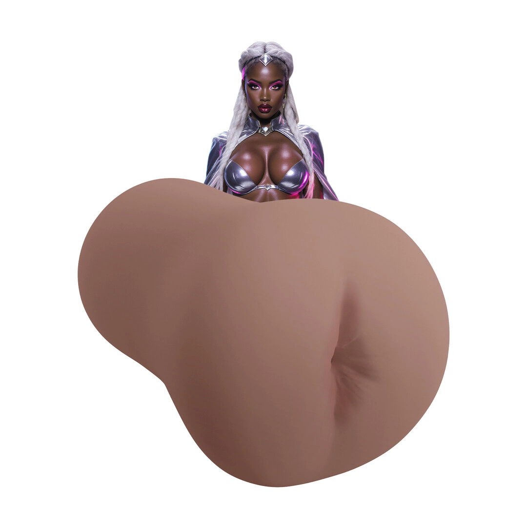Xkin by shots Superheroes - Tempest - Vibrating Masturbator - Ass - 660g - Brown (8714273031679)