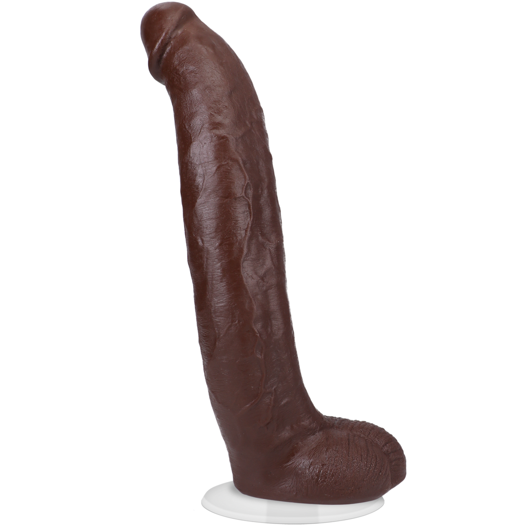 Doc johnson Brickzilla - Realistische ULTRASKYN Dildo - 13 / 33 cm - Chocolade (782421087159)