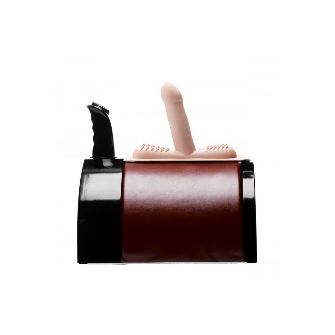 Xr brands Zadel Deluxe - Wheeled Sex Machine met Dubbele Bevestigingen (848518028457)