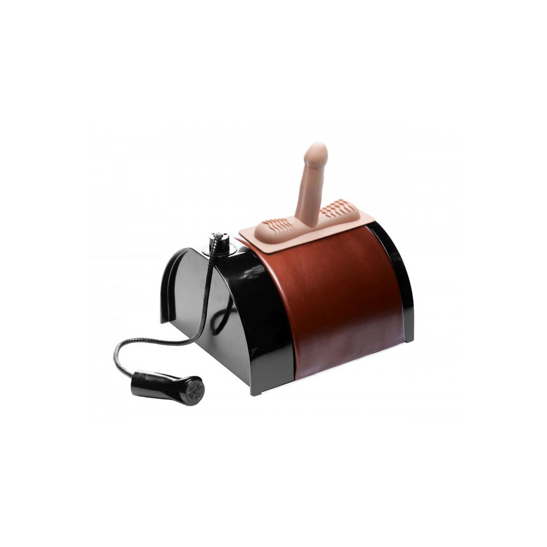 Xr brands Zadel Deluxe - Wheeled Sex Machine met Dubbele Bevestigingen (848518028457)