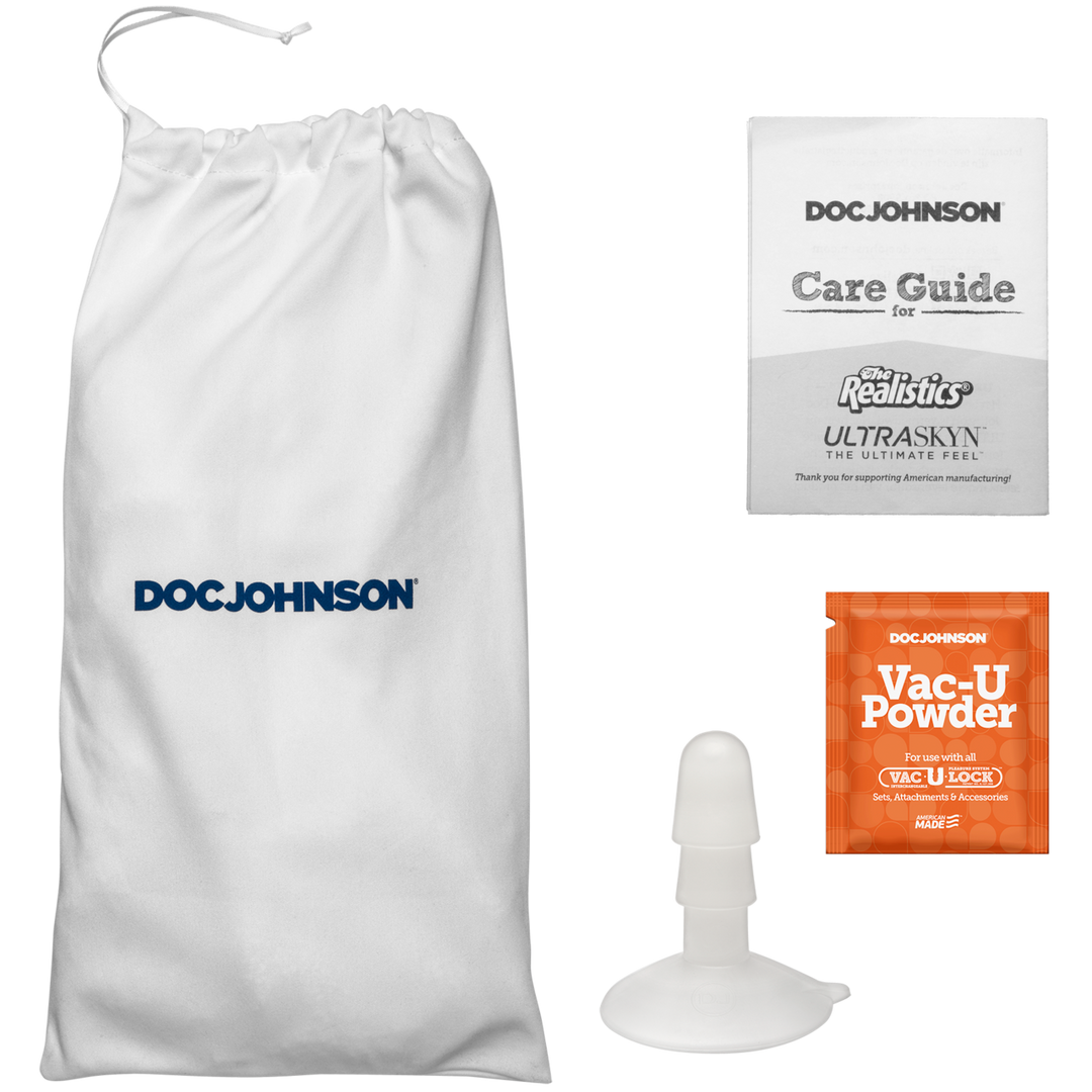 Doc johnson Quinton James - Realistic ULTRASKYN Dildo - 9.5 / 24 cm (782421086701)