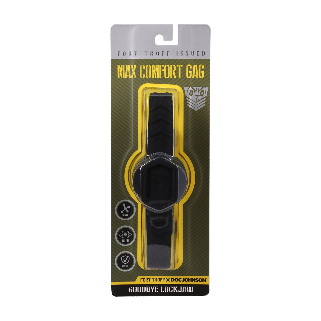 Doc johnson Max Comfort Gag - Zwart (782421093242)