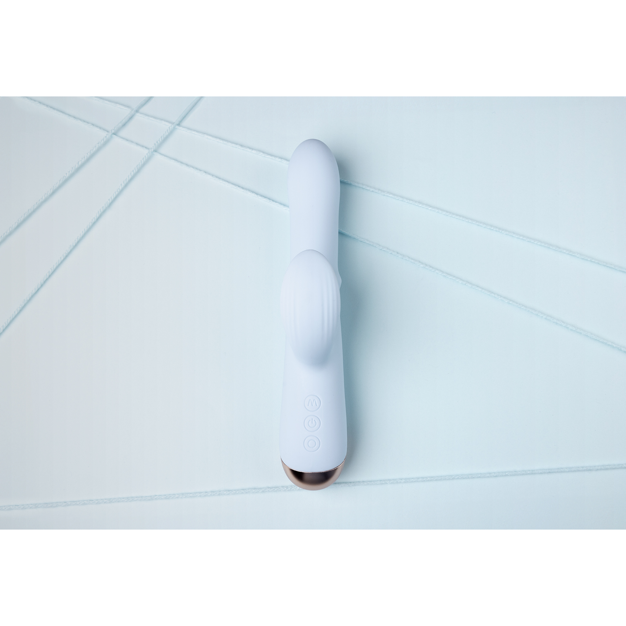 Loveline by shots Pulse Wave en Op-en-Neer Beweegbare Ring Vibrator - Arctic Blue (8714273049124)