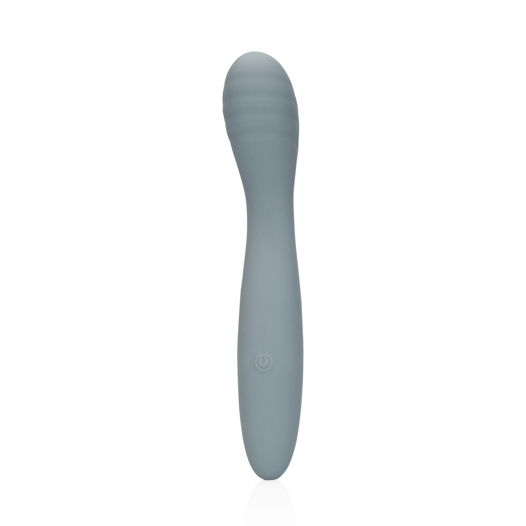 Loveline by shots Ultra Soft Silicone G-Spot Vibrator - Basalt Grijs (8714273051493)