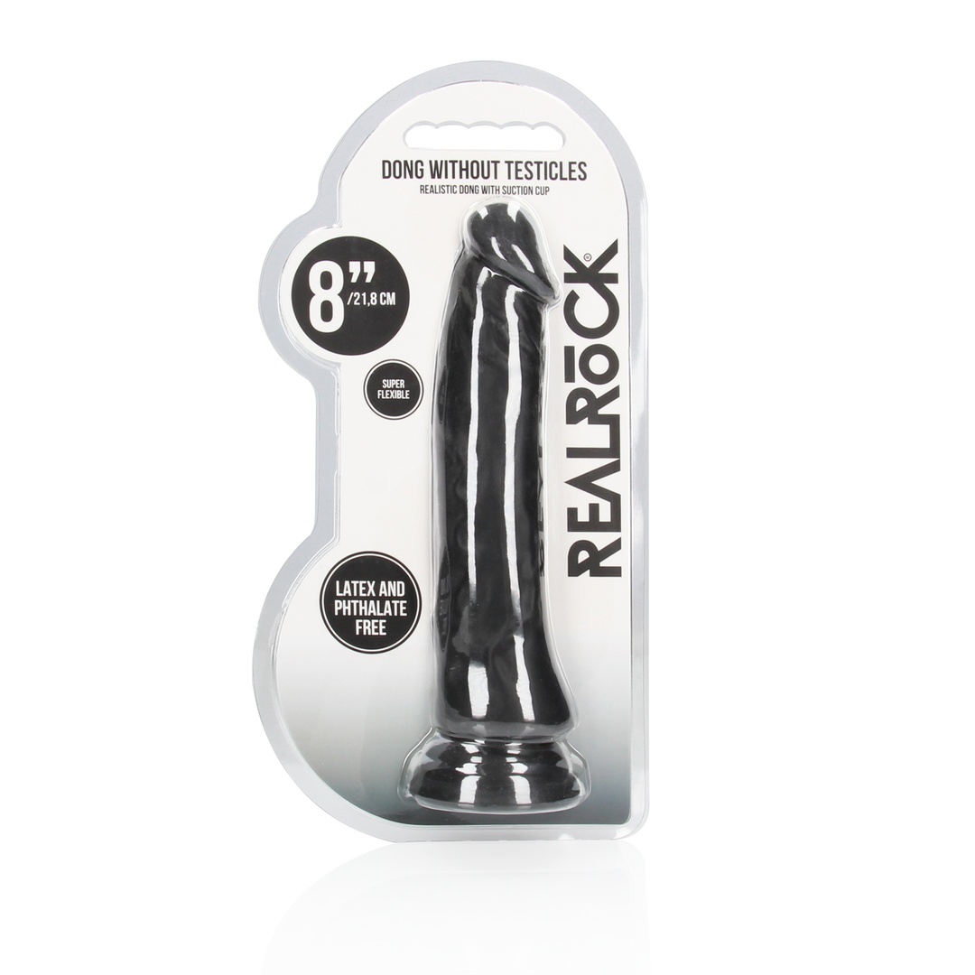 Realrock by shots Dong zonder Teelballen - 8 / 20 cm (7423522548561)