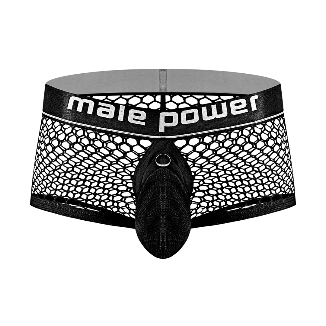 Male power Mini Cock Ring Kort - M - Zwart (845830084024)