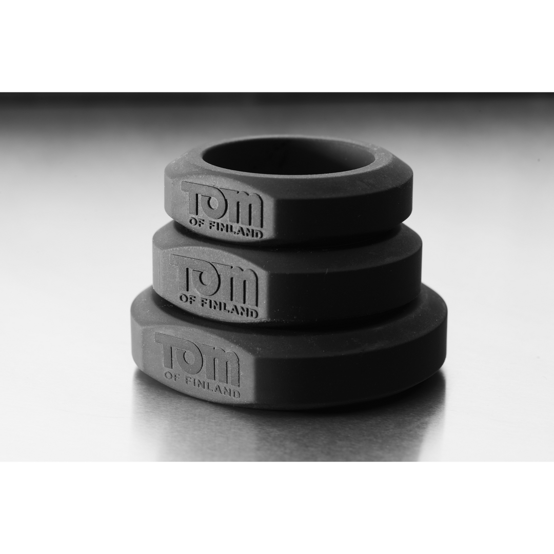 Xr brands 3-delige silicone cockring set (848518017765)