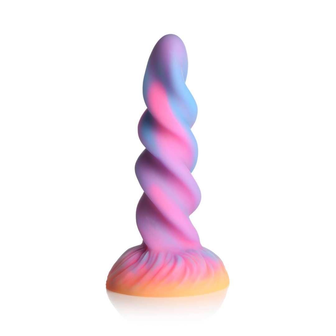 Xr brands Moon Rider - Glow-in-the-Dark Eenhoorn Dildo (848518053022)