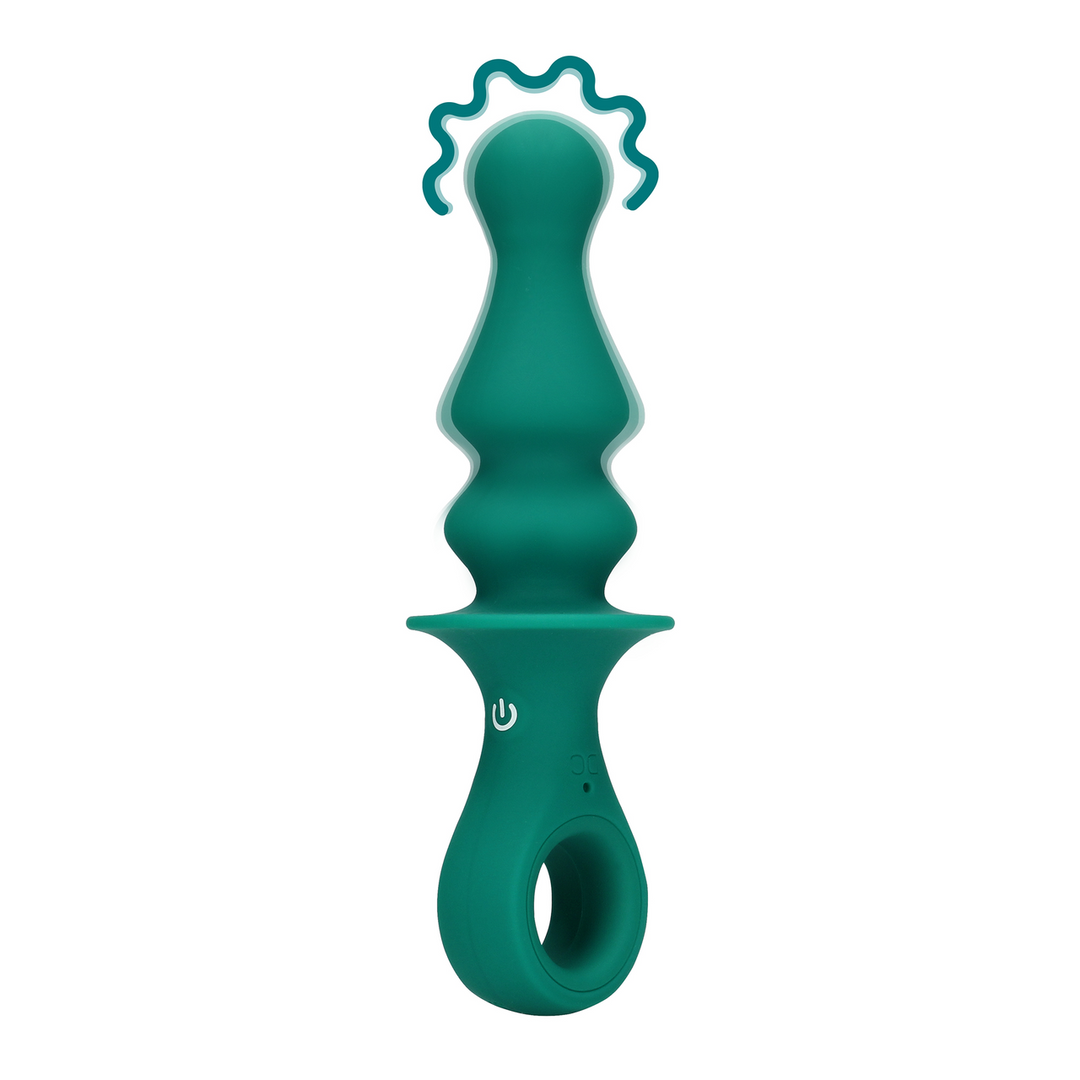Loveline by shots Pawn Vormige Anale Vibrator - Pauwenveer (8714273050731)