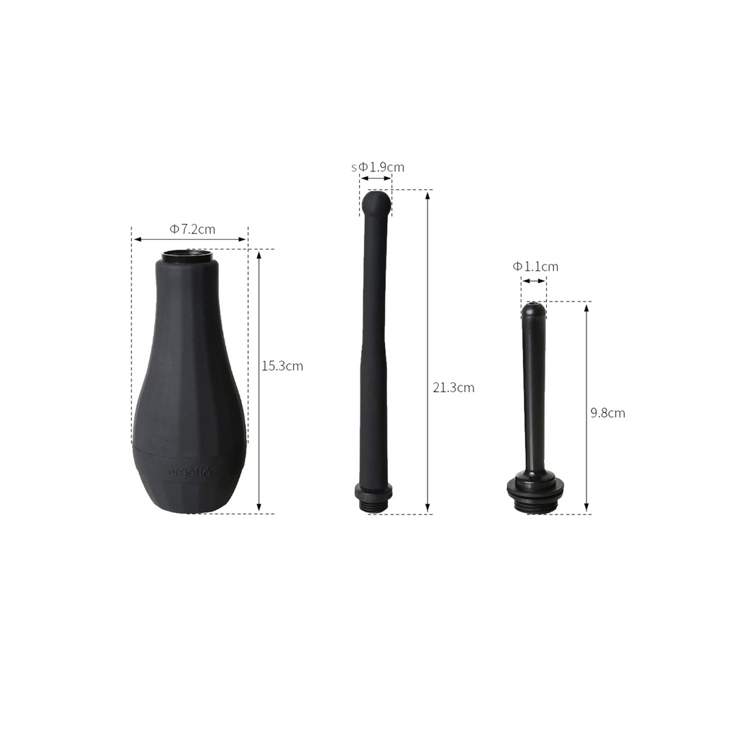 Perfectfitbrand Ergoflo Director - Anale Douche - Zwart (854854005250)