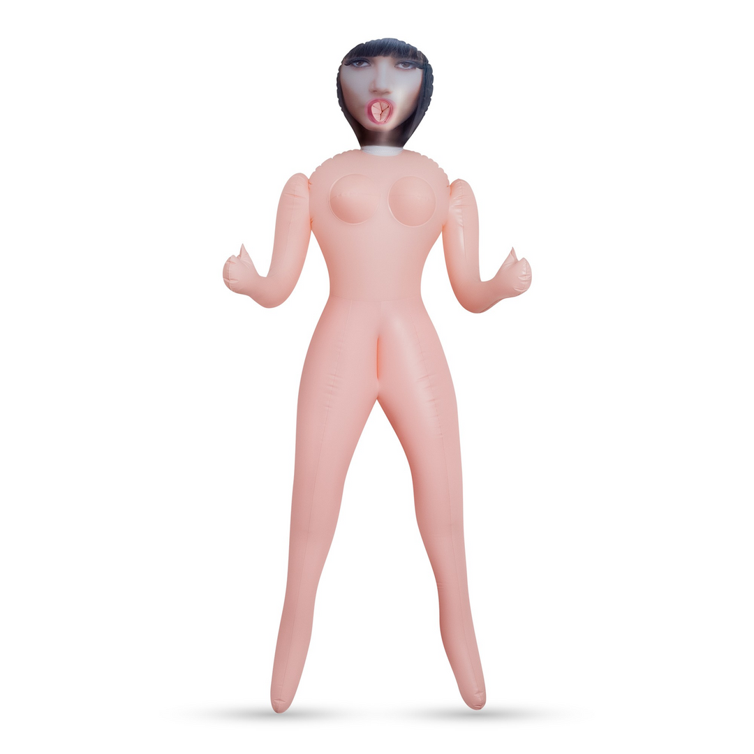Crushious Nicole La Enfermera - Opblaasbare Pop met Stroker (7403254151437)