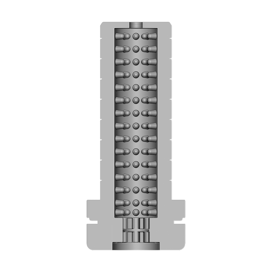 Realrock by shots Easy Rider - Textured Masturbator - Zwart (8714273045065)