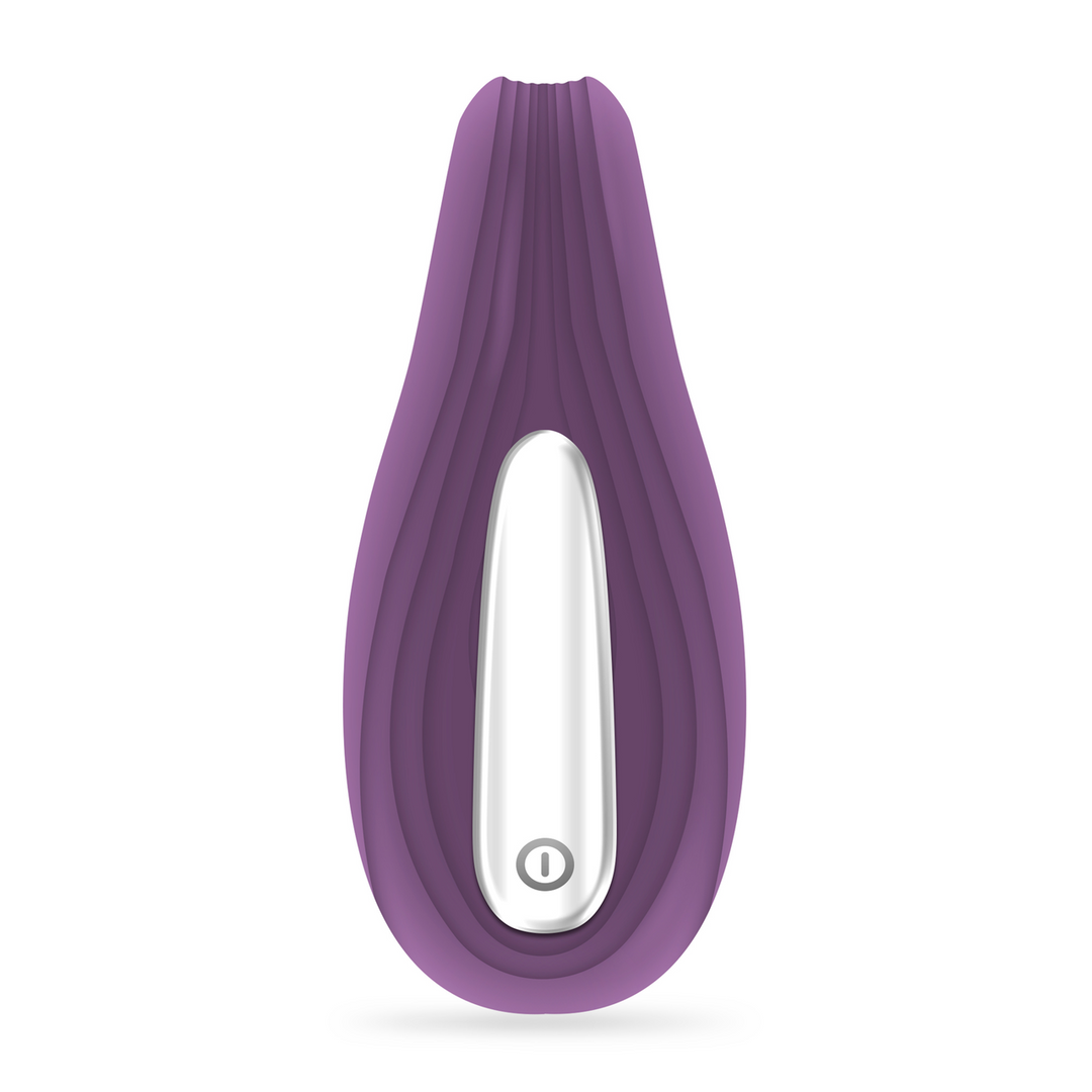 Crushious Pleasuriser - Rechargeable Vibrator with Waterbased Lubricant - 1.7 fl oz / 50 ml - Purple (7403254150256)