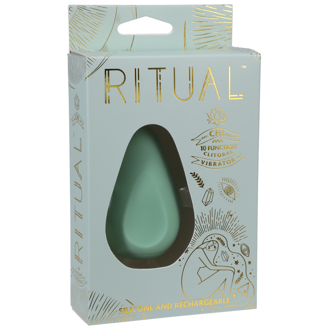 Doc johnson Chi - Oplaadbare Silicone Clit Vibe - Mint (782421083243)
