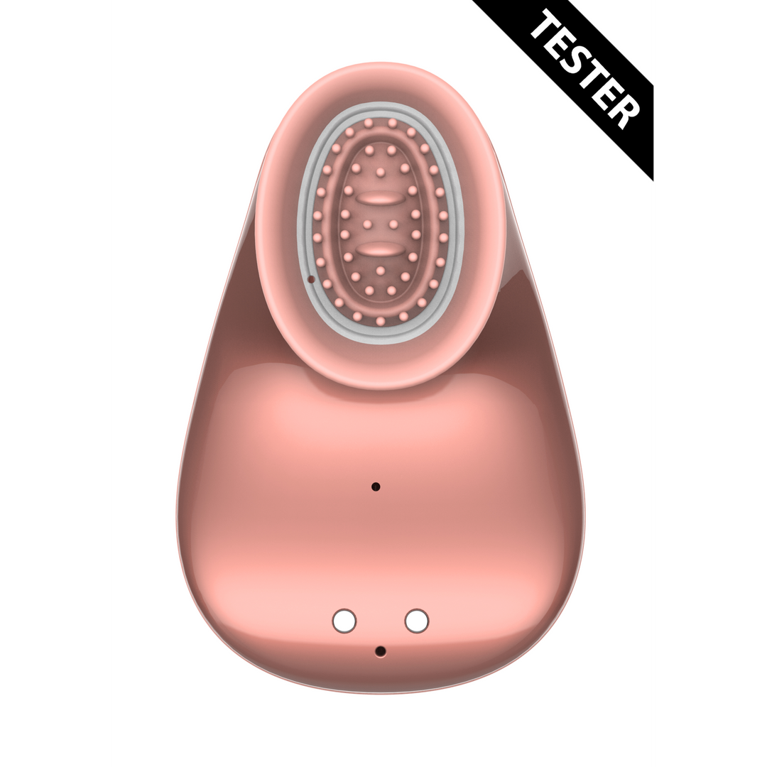 Innovation by shots Twitch Hands - Vrije Suction  Vibration Speelgoed - Roze - Tester (8714273523334)