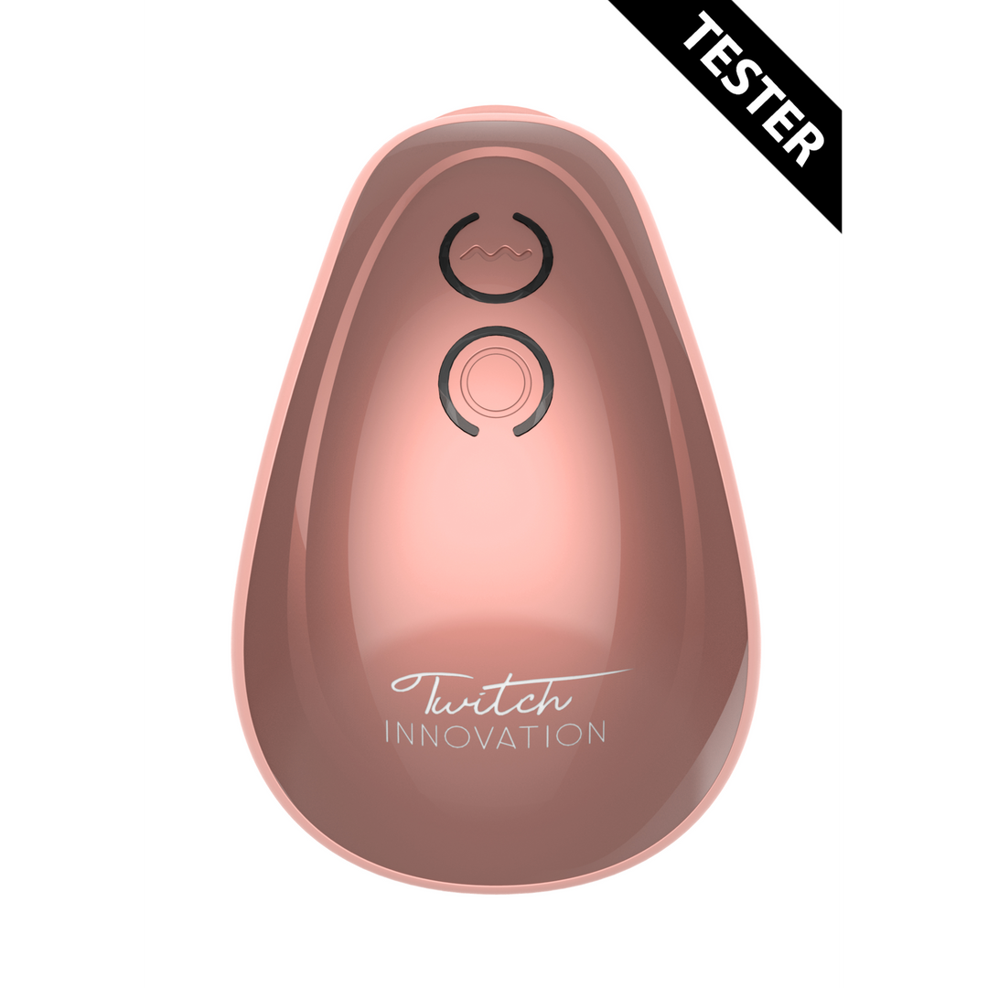 Innovation by shots Twitch Hands - Vrije Suction  Vibration Speelgoed - Roze - Tester (8714273523334)