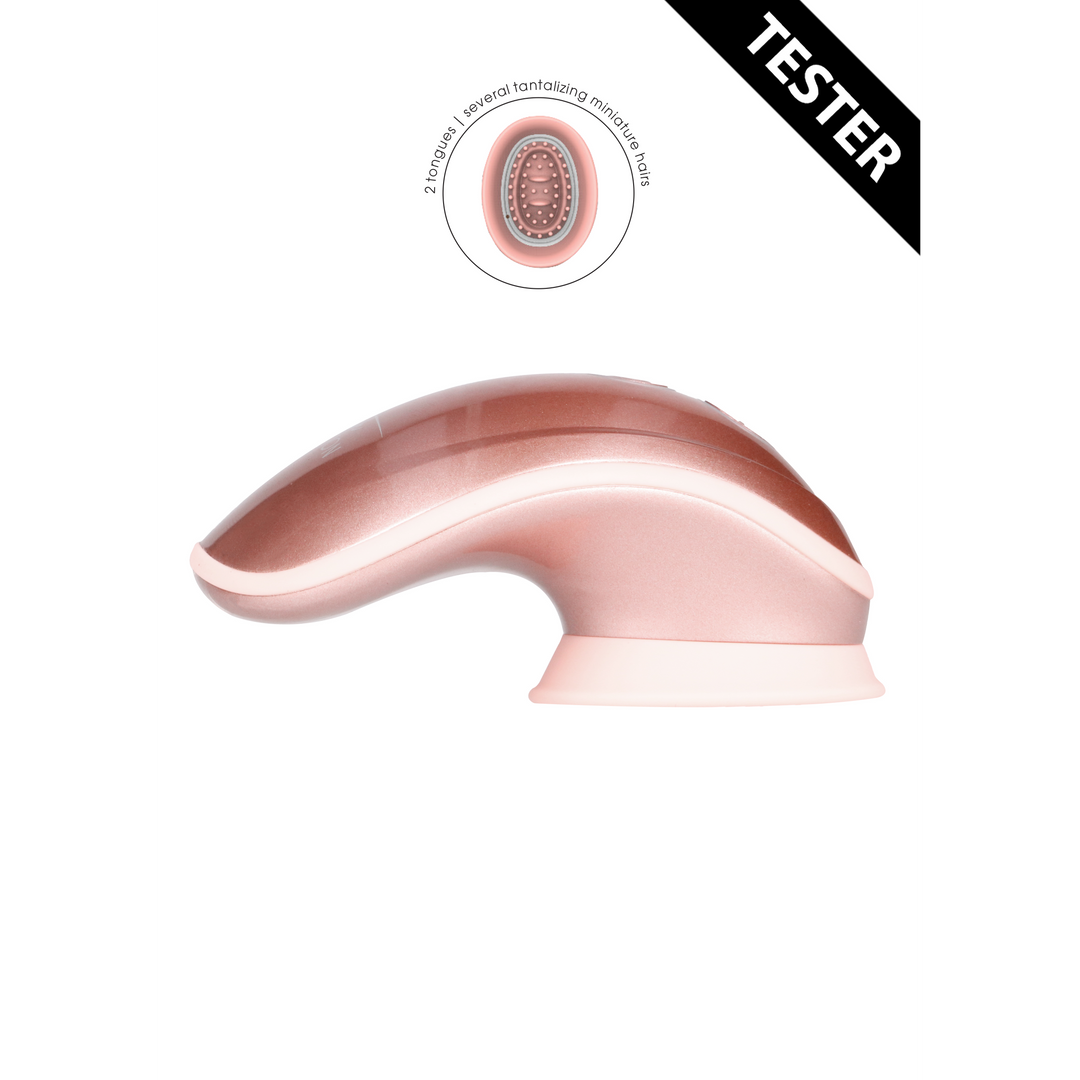 Innovation by shots Twitch Hands - Vrije Suction  Vibration Speelgoed - Roze - Tester (8714273523334)