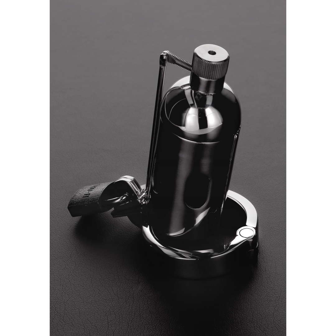 Steel by shots De Pleasure Dome Chastity Cage (8714273535788)
