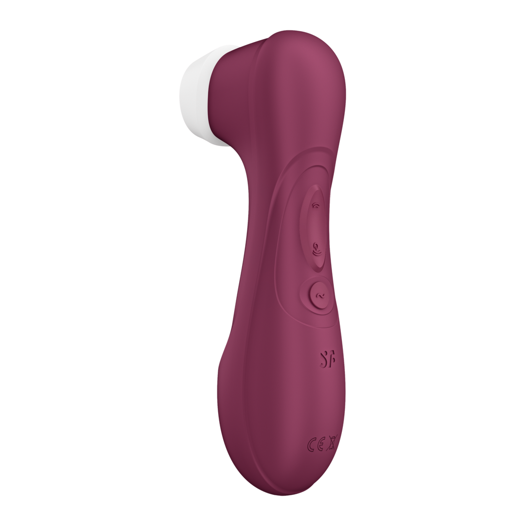 Satisfyer Pro 2 Generatie 3 - Double Air Pulse Vibrator - Liquid Air - Wijnrood (4061504051871)