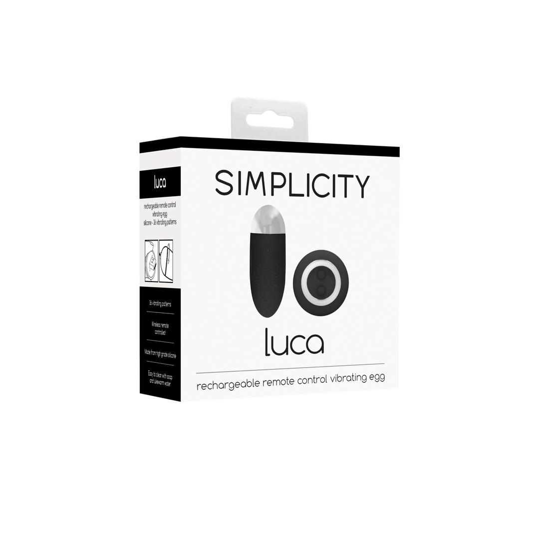 Simplicity by shots Luca - Draadloze Vibrerende Ei met Afstandsbediening (8714273548603)