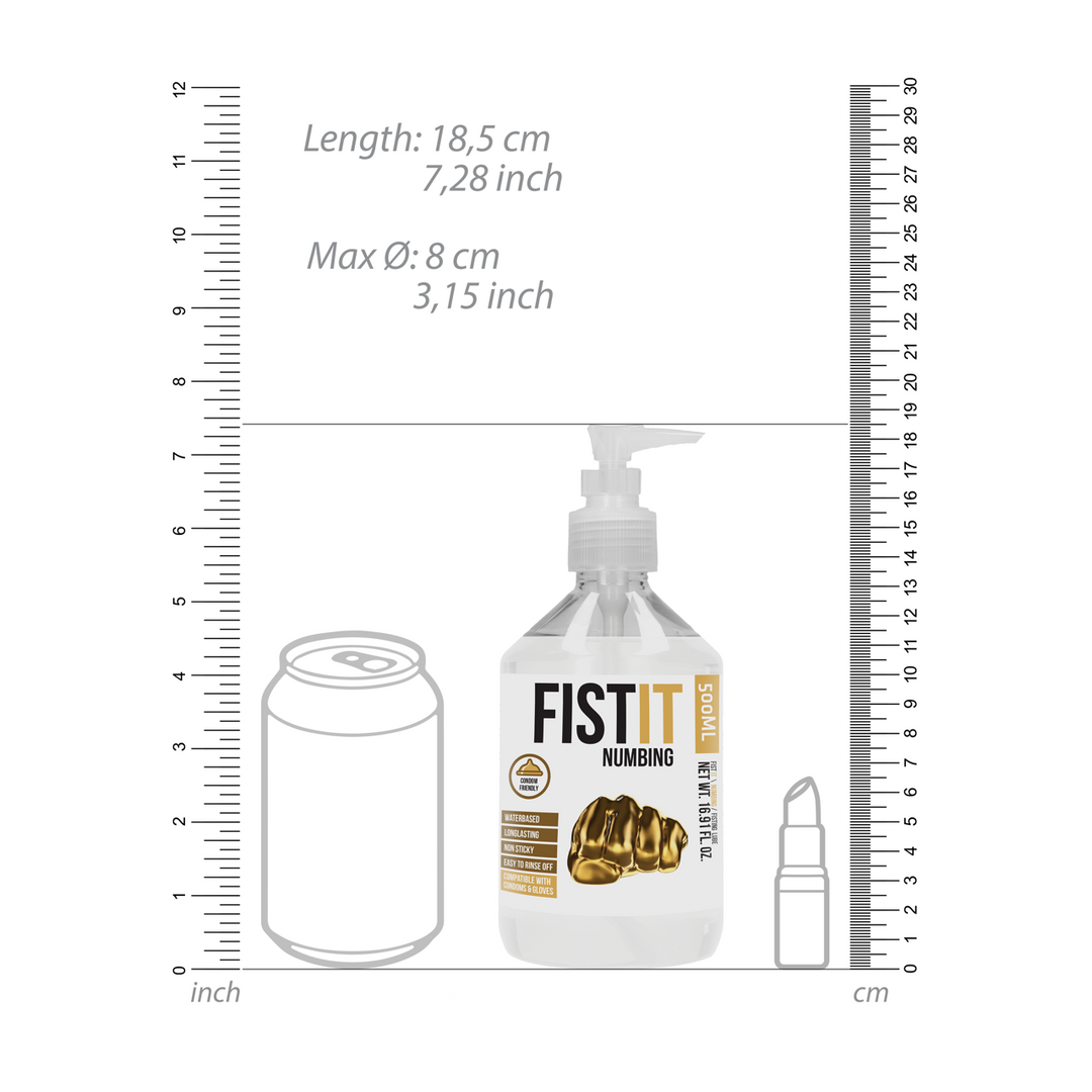 Fist it by shots Verdovende Glijmiddel - 17 fl oz / 500 ml (7423522516560)