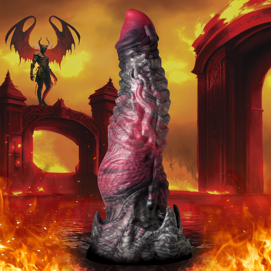 Xr brands Hades - Siliconen Dildo - Groot (848518054487)
