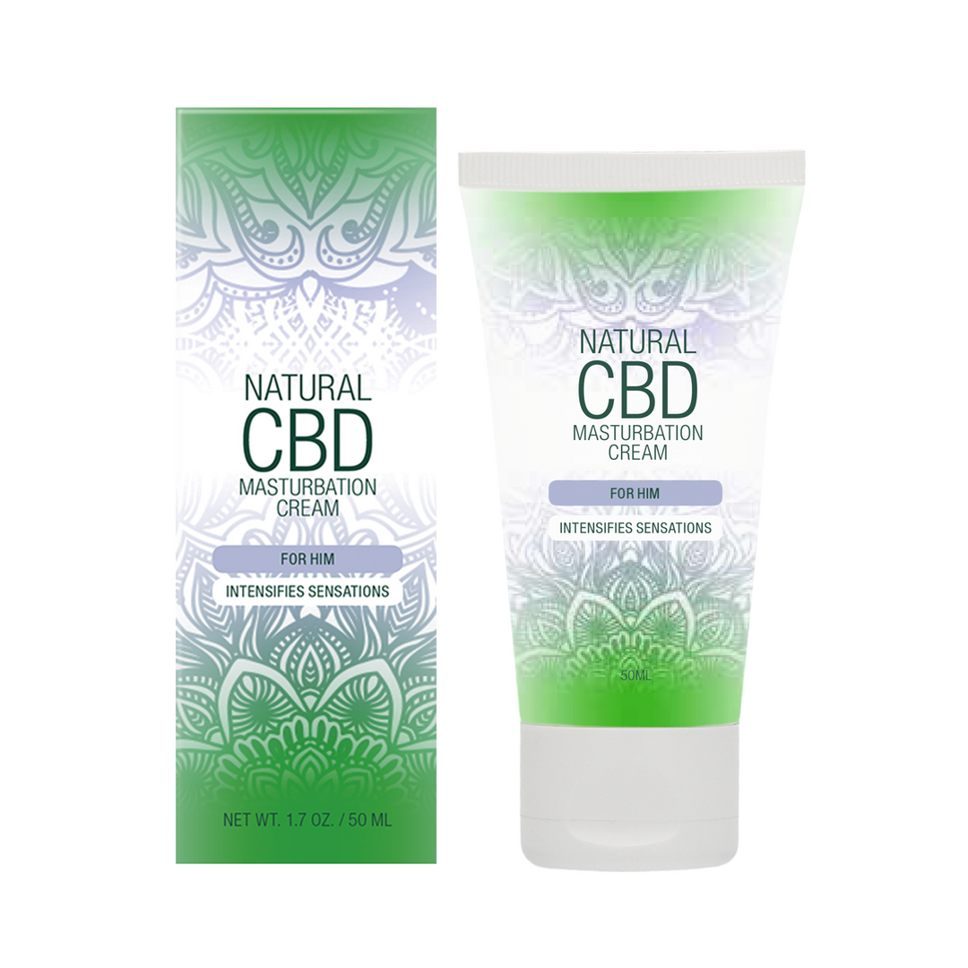 Pharmquests by shots Natuurlijke CBD - Masturba crème voor Hem - 2 fl oz / 50 ml (8714273929716)