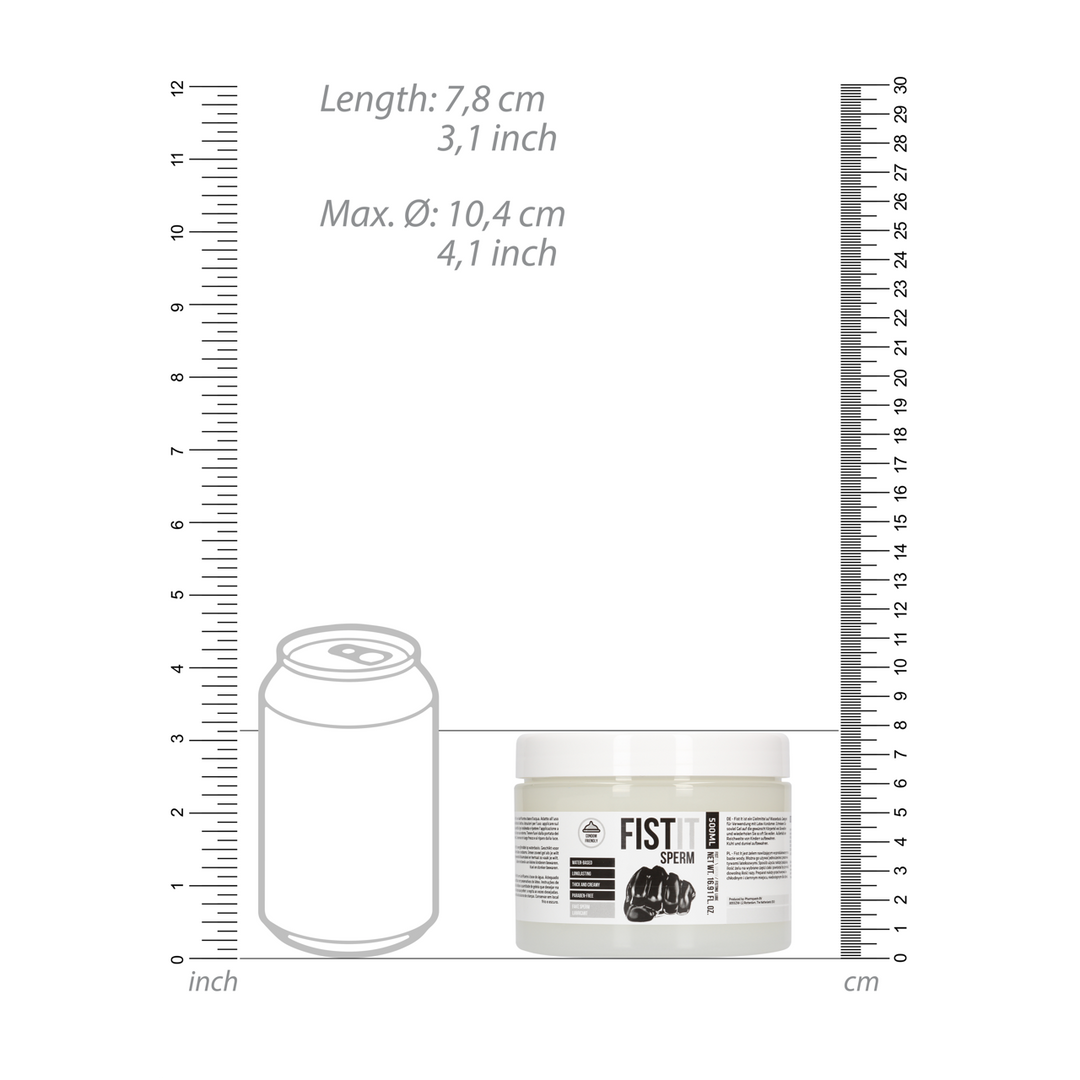 Fist it by shots Sperma Glijmiddel - 17 fl oz / 500 ml (8714273927989)