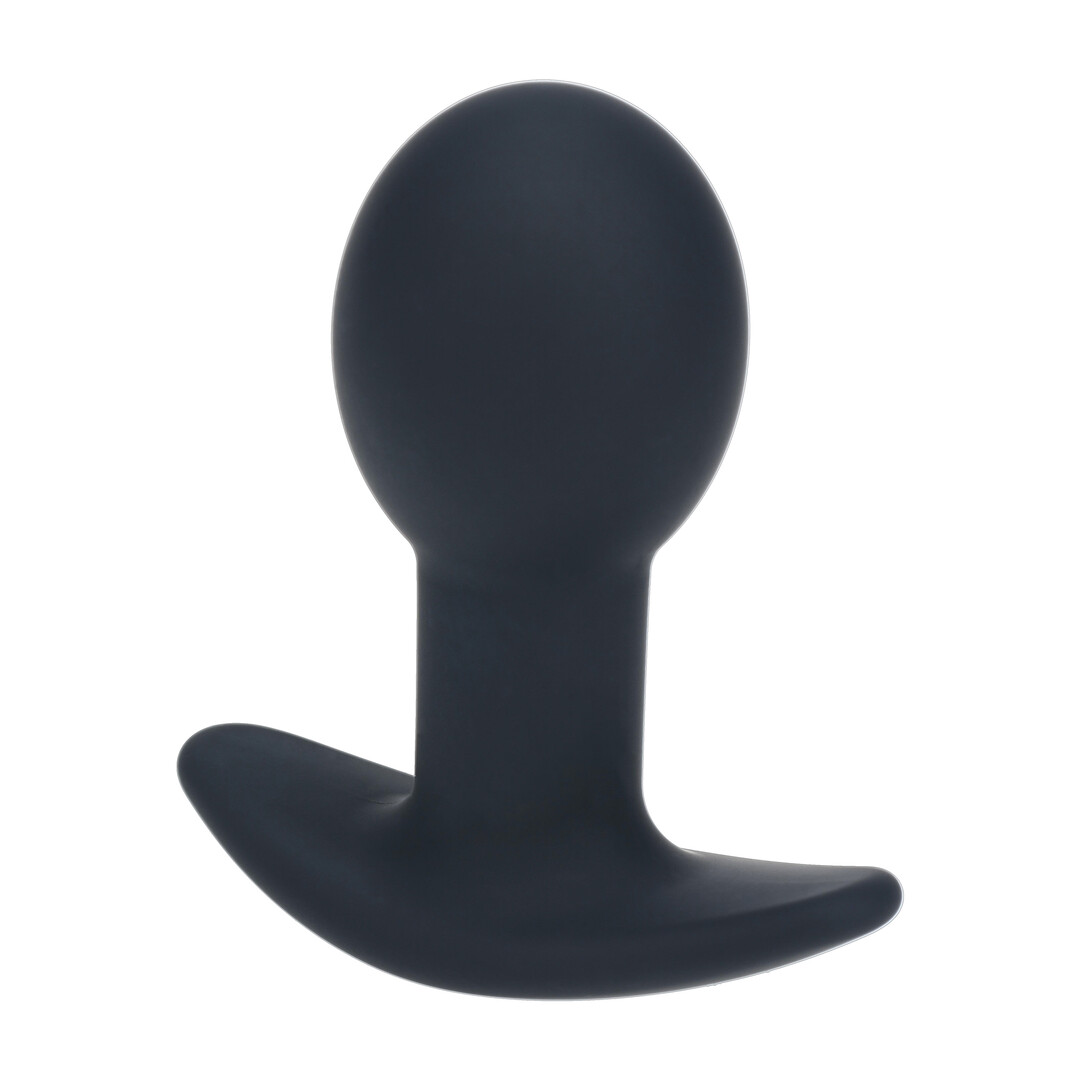 Levelz by shots Enkele Gloeilamp Vibrerende Siliconen Anale Plug - Zwart (8714273067531)