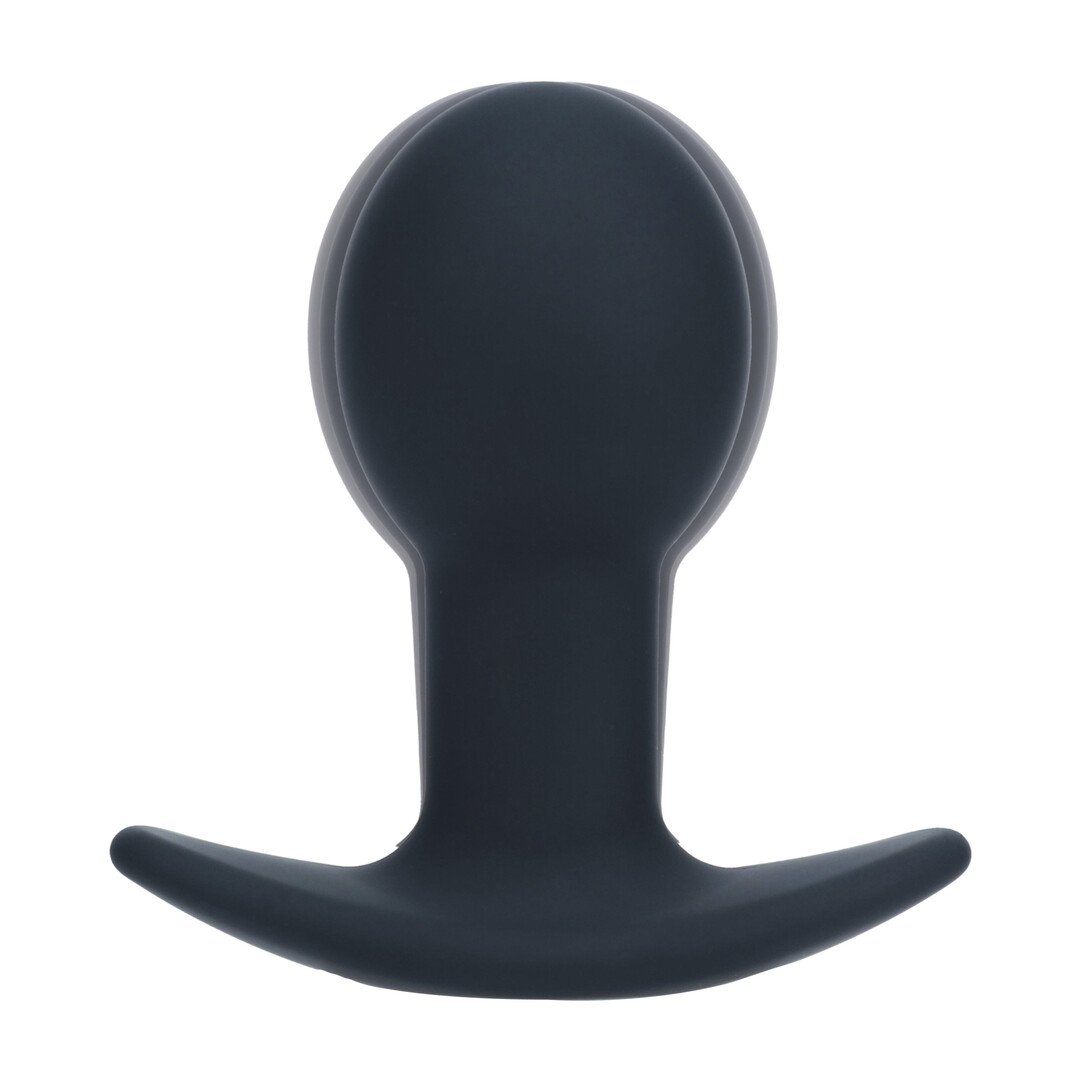 Levelz by shots Enkele Gloeilamp Vibrerende Siliconen Anale Plug - Zwart (8714273067531)