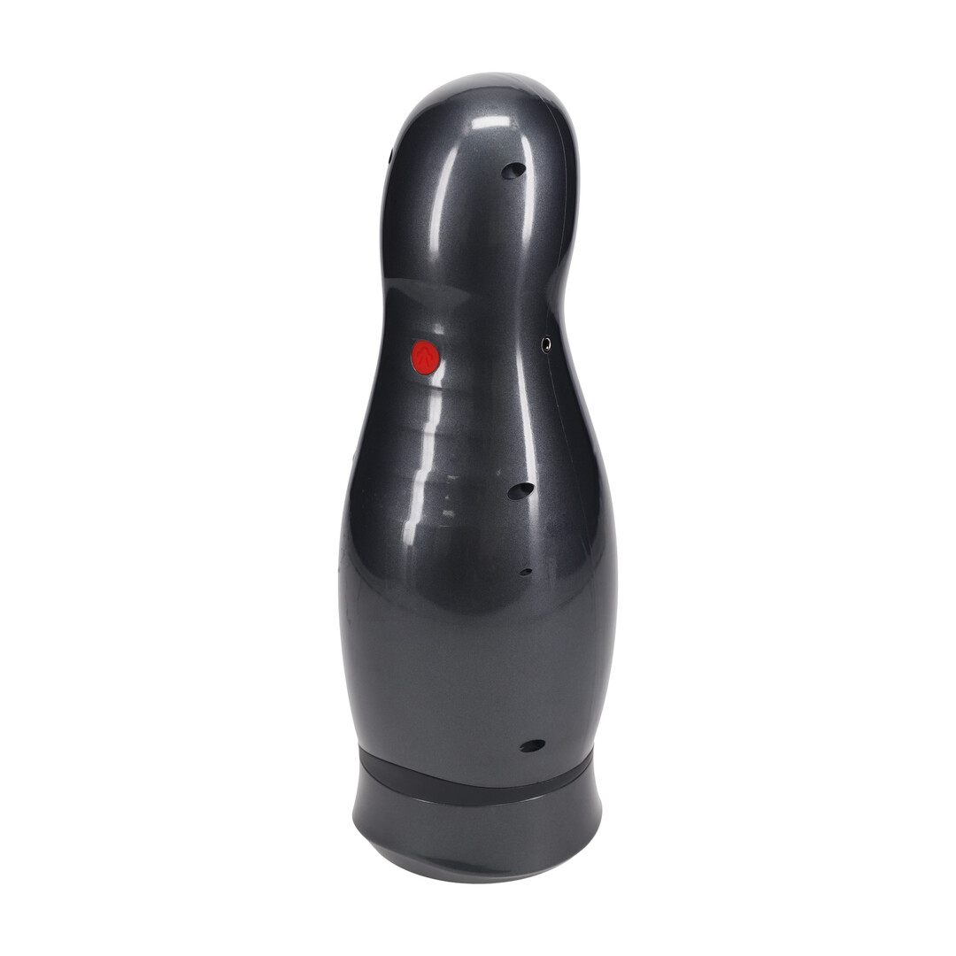 Pumped by shots Virtuo - Suction and Vibration Masturbator Pump with Phone Attachment - Gun Metal (8714273061393)