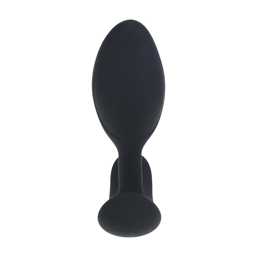 Levelz by shots Afstandsbediening Vibrerende Vloeibare Siliconen Anale Plug - Zwart (8714273067937)