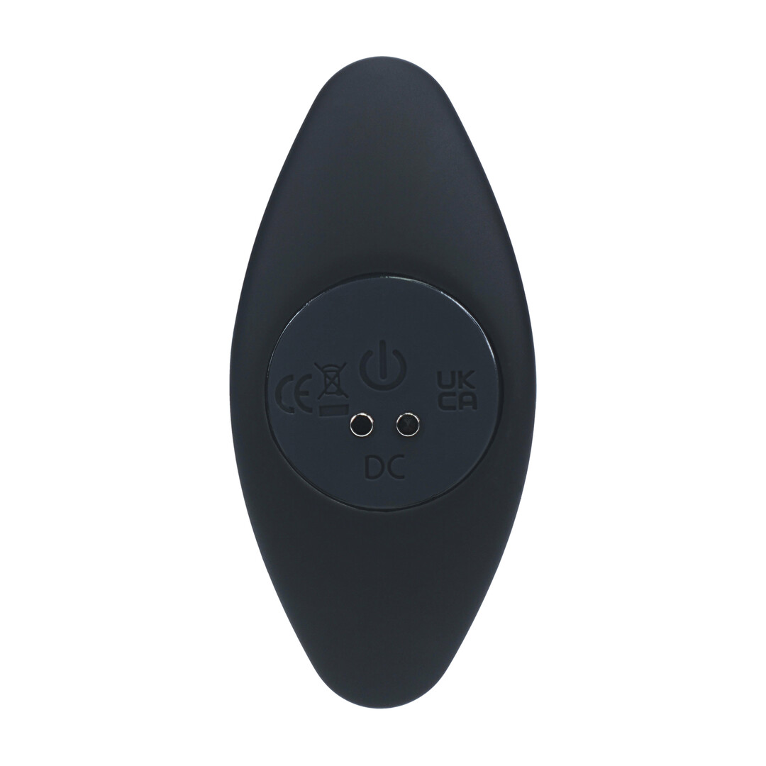 Levelz by shots Tri Bulb Vibrerende Siliconen Anale Plug - Zwart (8714273067555)