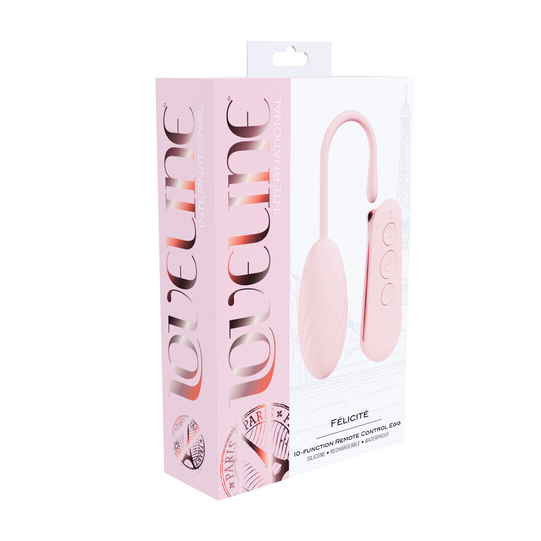 Loveline by shots Felicite - 10 functie Ei Vibe - Roze (8714273058584)