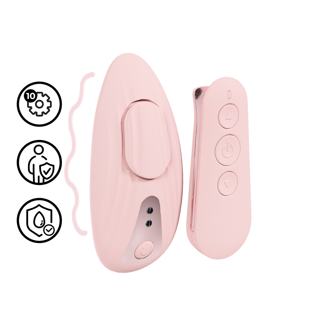 Loveline by shots Céleste - Afstandsbediening Panty Vibe - Roze (8714273058560)