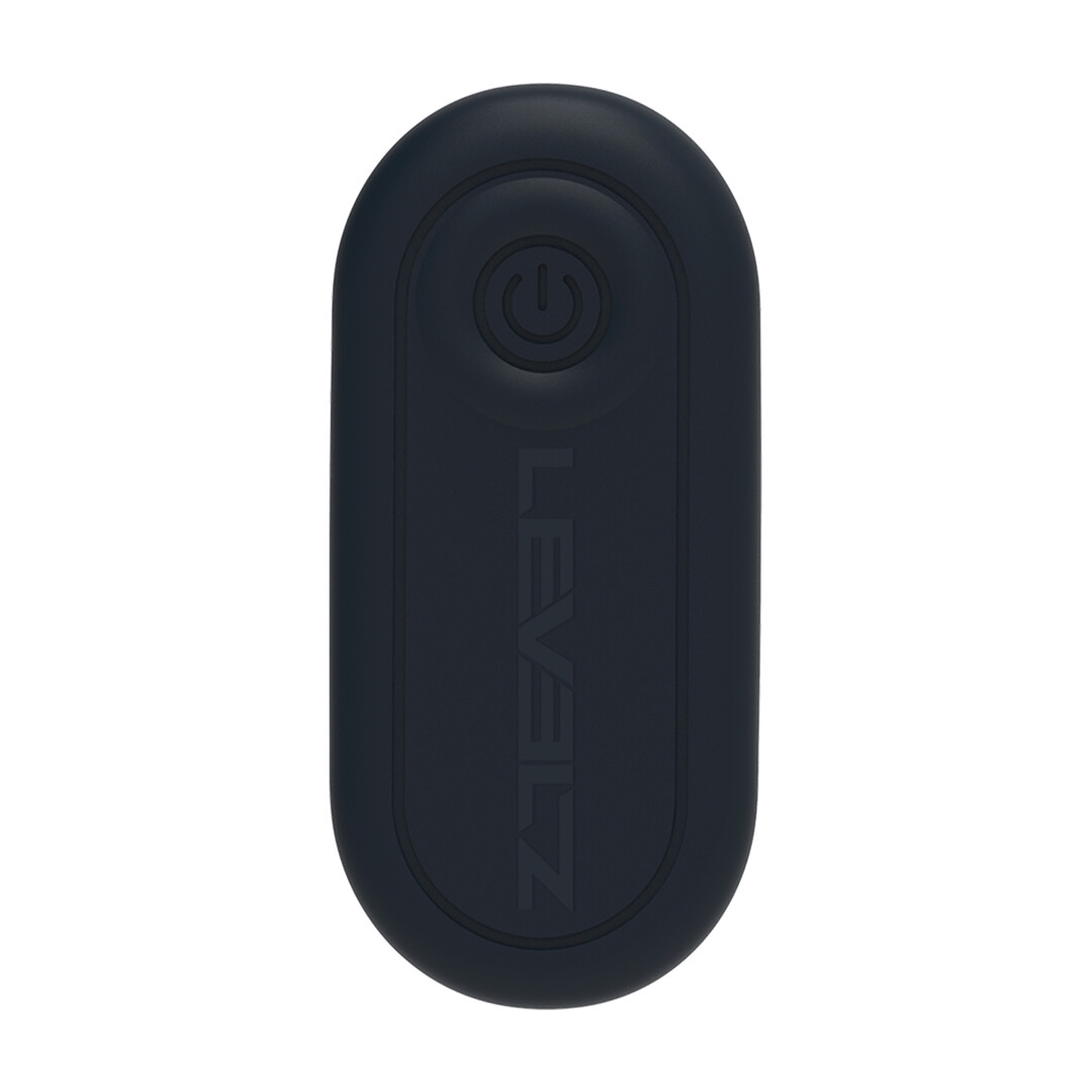 Levelz by shots Dual Motor Afstandsbediening Dual Motor Vibrerende Vloeibare Siliconen Prostaat Stimulator - Zwart (8714273067975)