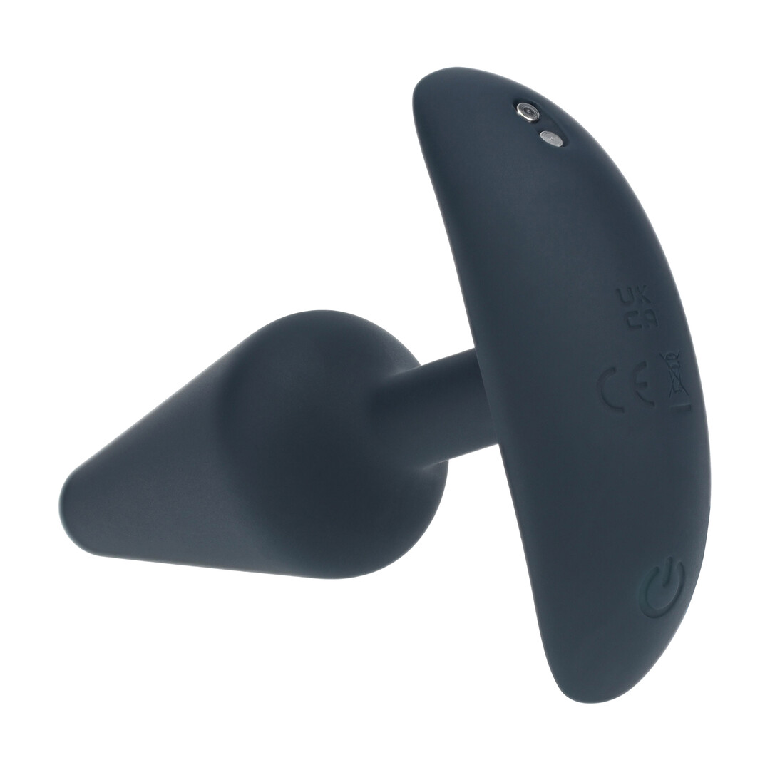 Levelz by shots Classic Vibrerende Siliconen Anale Plug - S - Zwart (8714273067395)
