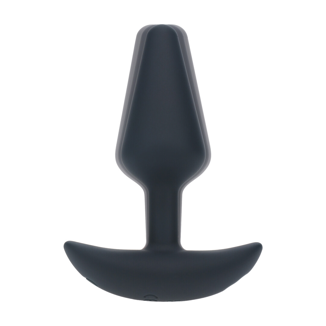 Levelz by shots Classic Vibrerende Siliconen Anale Plug - S - Zwart (8714273067395)
